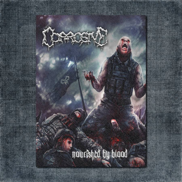Corrosive Back Patch, Corrosive - Nourished By Blood Big Back Patch