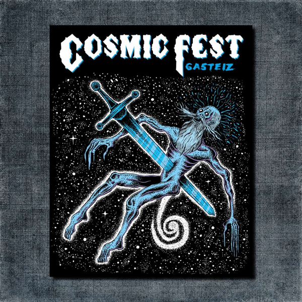 Cosmic Fest Back Patch, Cosmic Fest Gasteiz Big Back Patch