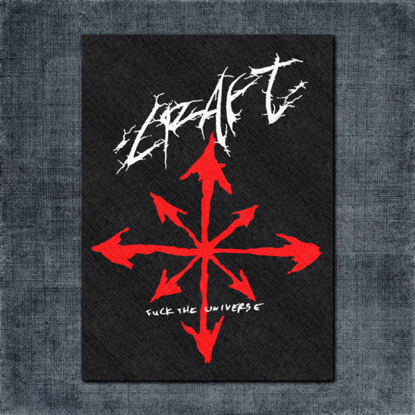 Craft Back Patch, Craft Fuck The Universe Big Back Patch