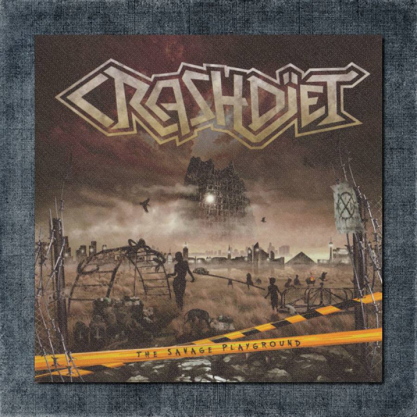 CrashDiet Back Patch, CrashDiet - The Savage Playground Big Back Patch