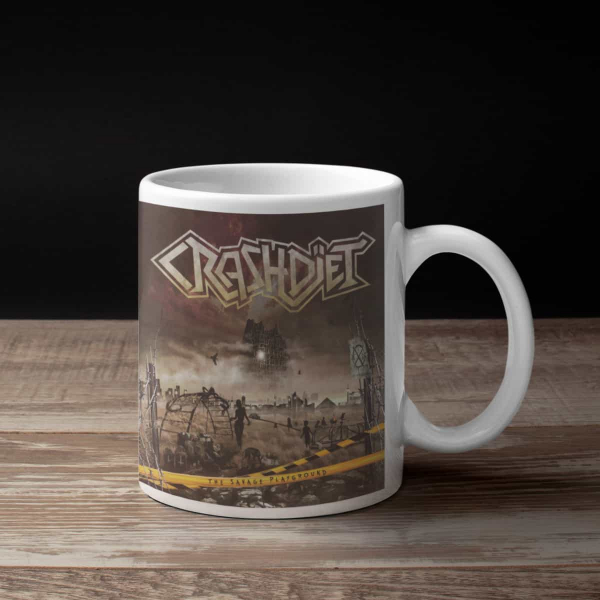CrashDiet Coffee Mug, CrashDiet The Savage Playground Coffee Mug