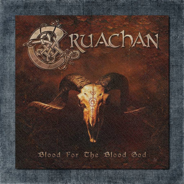 Cruachan Back Patch, Cruachan - Blood For The Blood God Big Back Patch