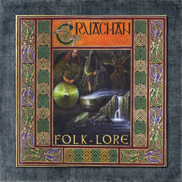 Cruachan Back Patch, Cruachan - Folk Lore Big Back Patch