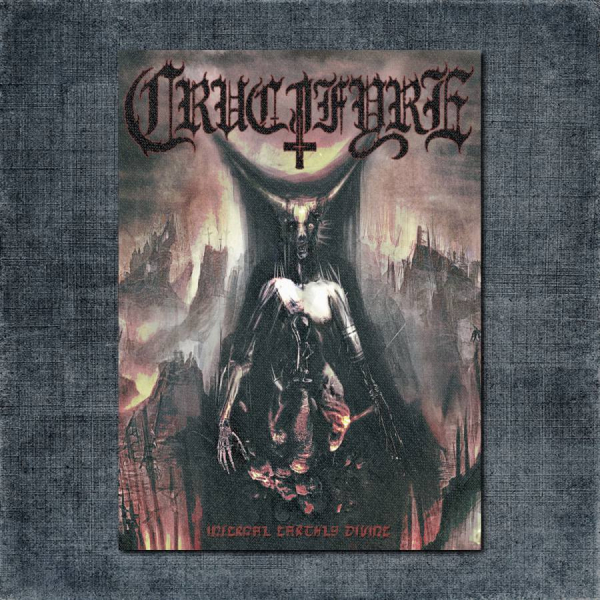Crucifyre Back Patch, Crucifyre - Infernal Earthly Divine Big Back Patch