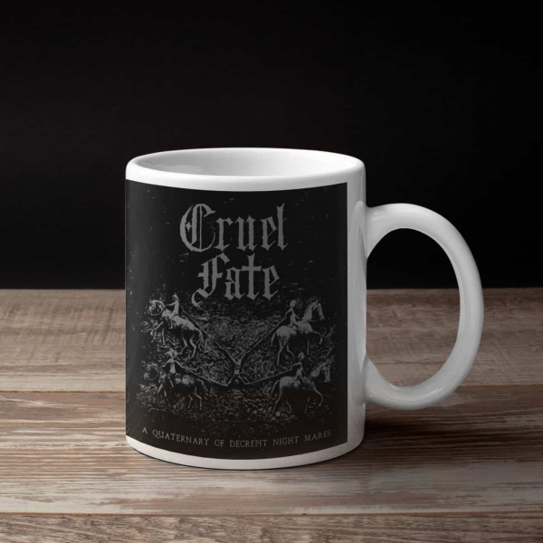 Cruel Fate Band Coffee Mug, Cruel Fate A Quaternary of Decrepit Night Mares Mug