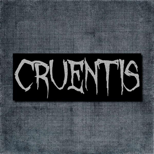 Cruentis Back Patch, Cruentis Logo Big Back Patch