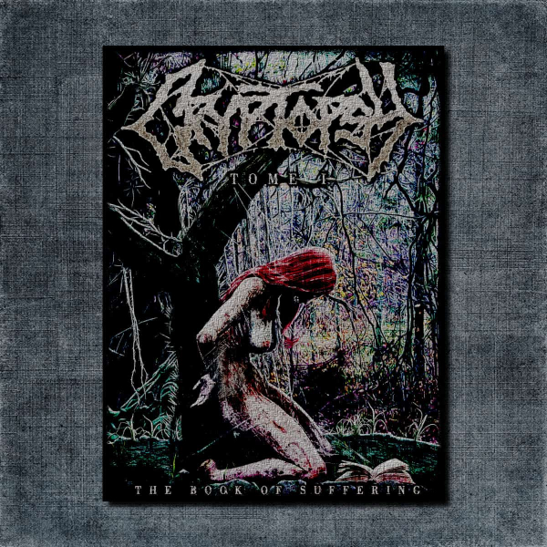 Cryptopsy Back Patch, Cryptopsy The Book of Suffering Tome 1 Big Back Patch