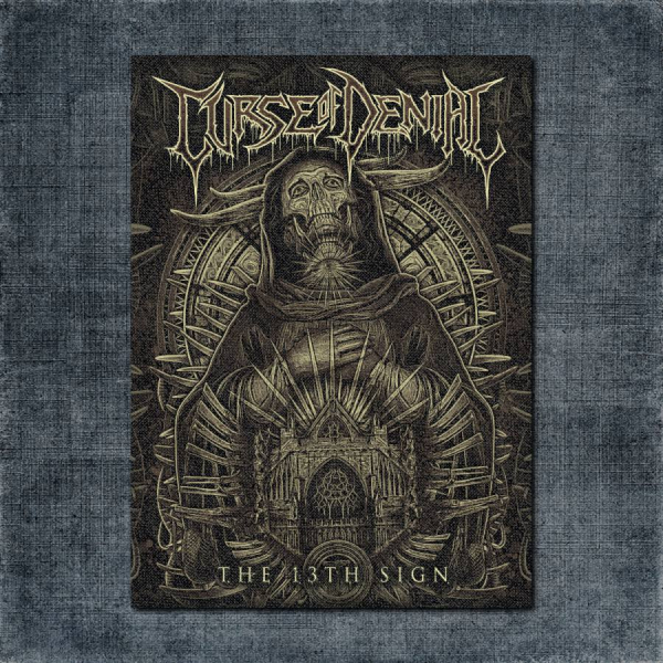 Curse of Denial Back Patch, Curse of Denial - The 13th Sign Big Back Patch