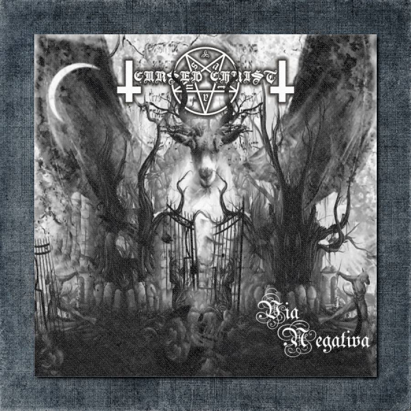 Cursed Christ Back Patch, Cursed Christ - Via Negativa Big Back Patch