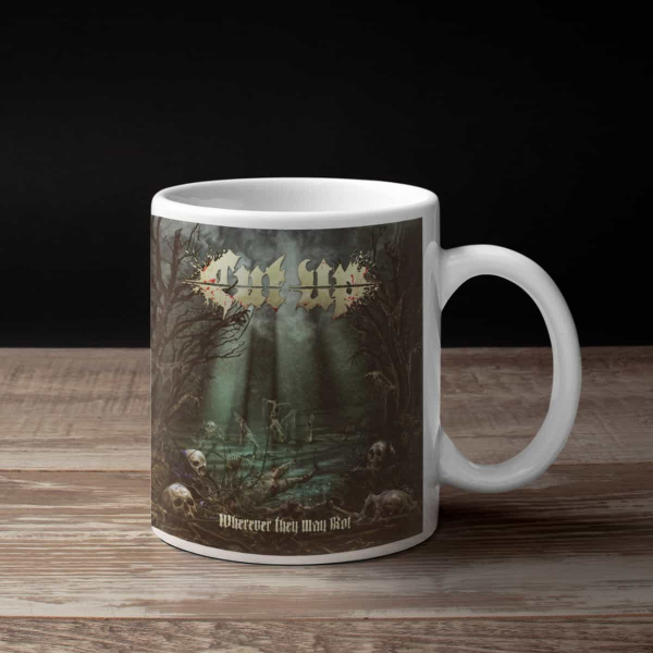 Cut Up Coffee Mug, Cut Up Wherever They May Rot Coffee Mug