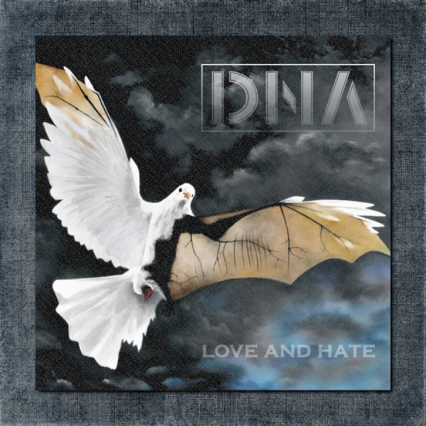 DNA Back Patch, DNA - Love And Hate Big Back Patch