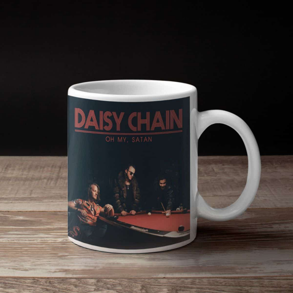 Daisy Chain Band Coffee Mug, Daisy Chain Oh My Satan Mug