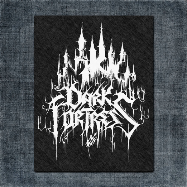 Dark Fortress Back Patch, Dark Fortress Logo Big Back Patch