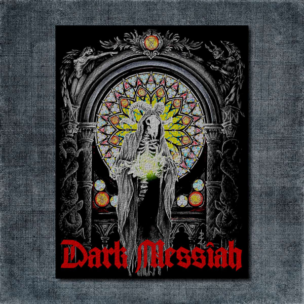 Dark Messiah Back Patch, Dark Messiah Artwork Big Back Patch