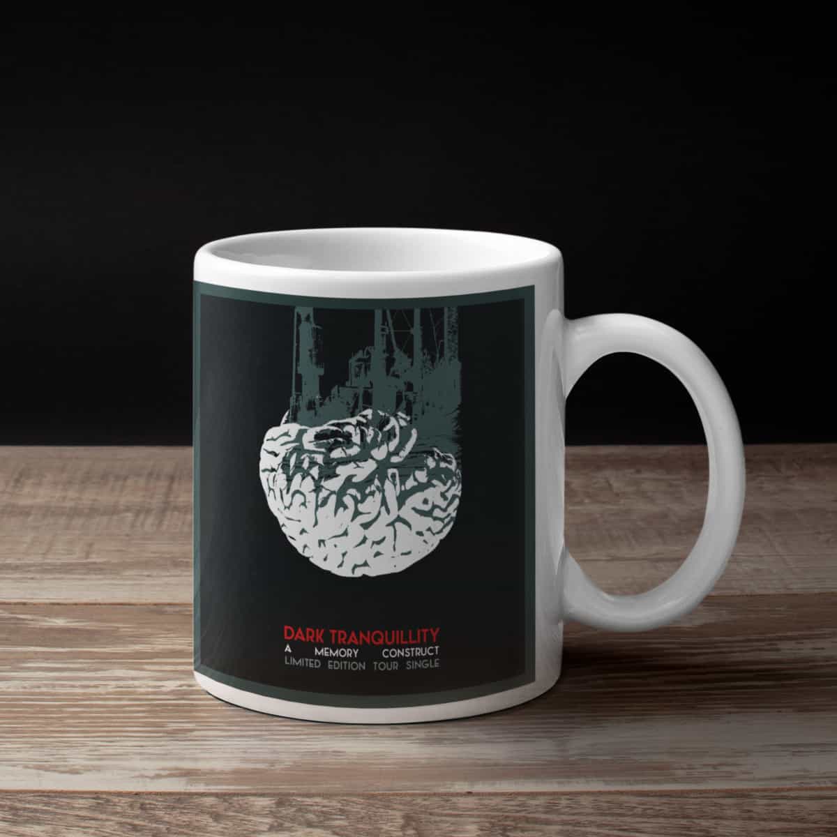 Dark Tranquillity Coffee Mug, Dark Tranquillity A Memory Construct Coffee Mug