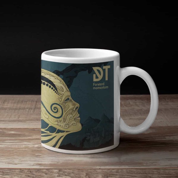Dark Tranquillity Coffee Mug, Dark Tranquillity Forward Momentum Coffee Mug