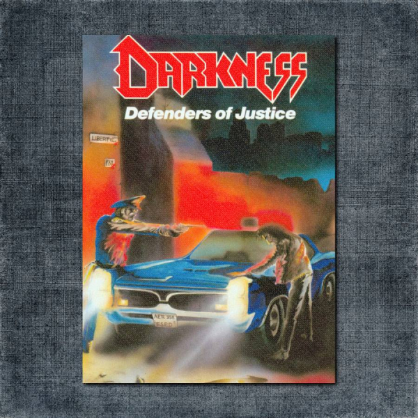 Darkness  Back Patch, Darkness - Defenders Of Justice Big Back Patch