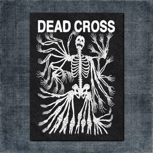 Dead Cross Back Patch, Dead Cross Artwork Big Back Patch