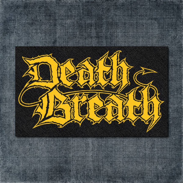 Death Breath Back Patch, Death Breath - Logo Black Big Back Patch