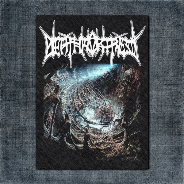 Death Fortress Back Patch, Death Fortress Among The Ranks of The Unconquerable Big Back Patch