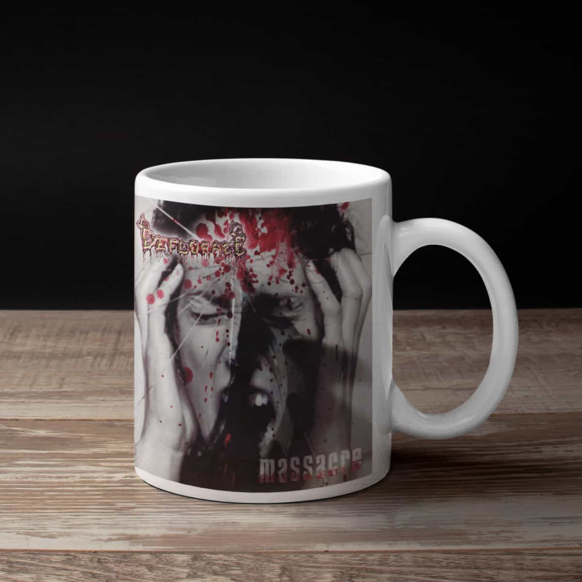 Deflorace Coffee Mug, Deflorace Massacre Coffee Mug