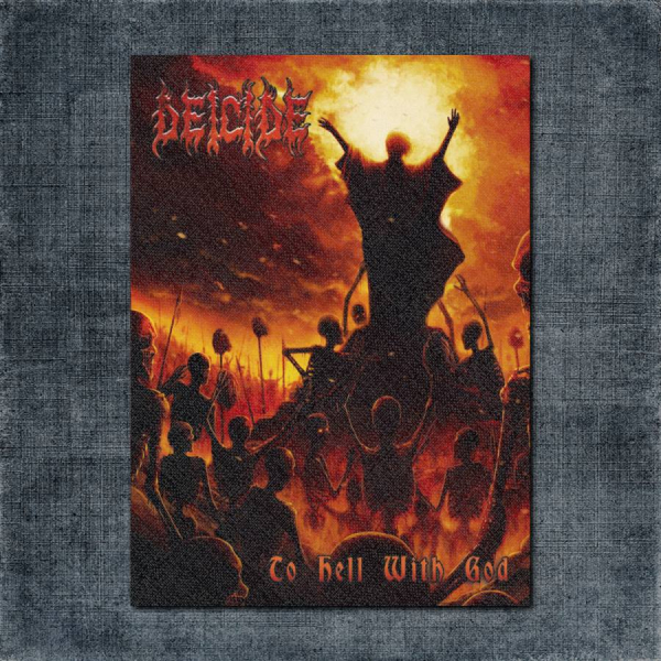 Deicide Back Patch, Deicide - To Hell With God Big Back Patch