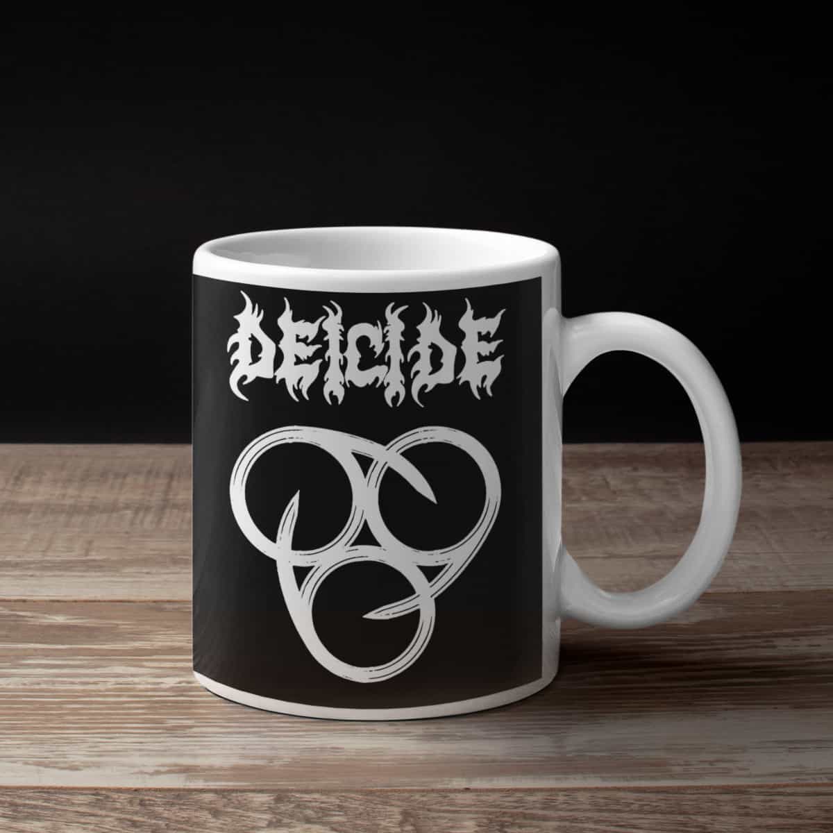 Deicide Coffee Mug, Deicide Insineratehymn Coffee Mug