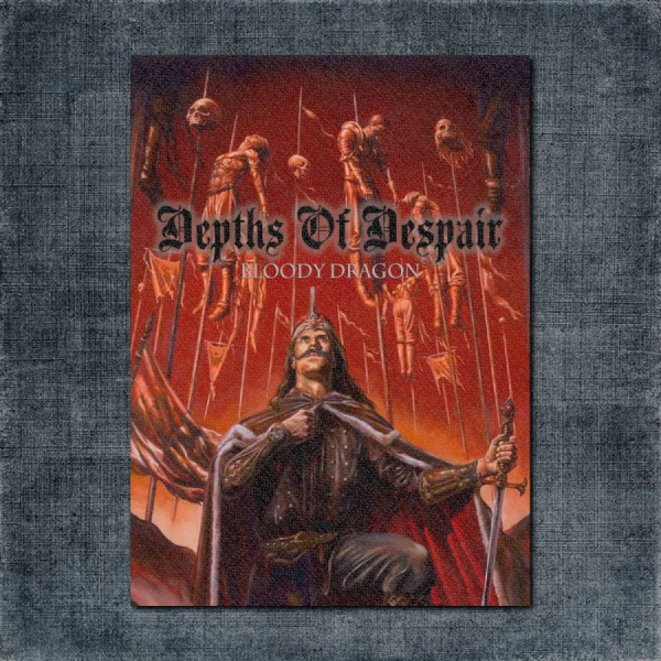 Depths of Despair Back Patch, Depths of Despair - Bloody Dragon Big Back Patch