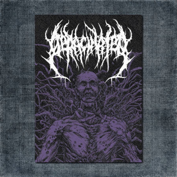 Deracinated Back Patch, Deracinated - Adoration Of Decaying Carrion Big Back Patch