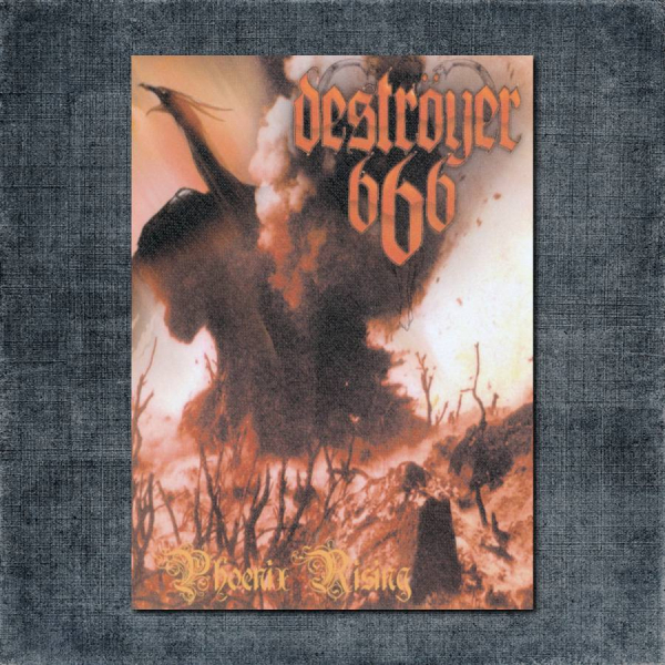 Deströyer 666 Back Patch, Deströyer 666 - Phoenix Rising Big Back Patch