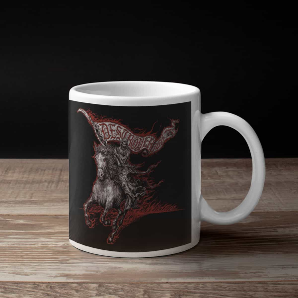 Deströyer 666 Coffee Mug, Deströyer 666 Wildfire Coffee Mug