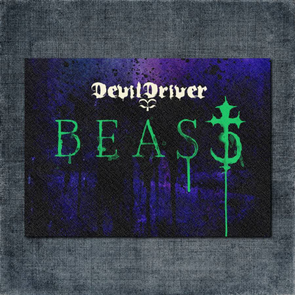 DevilDriver Back Patch, DevilDriver - Beast Big Back Patch
