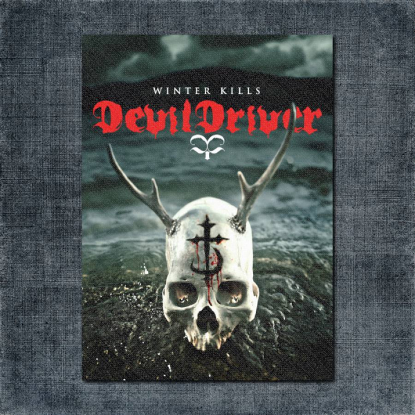 DevilDriver - Winter Kills Back Patch, DevilDriver - Winter Kills Album Big Back Patch