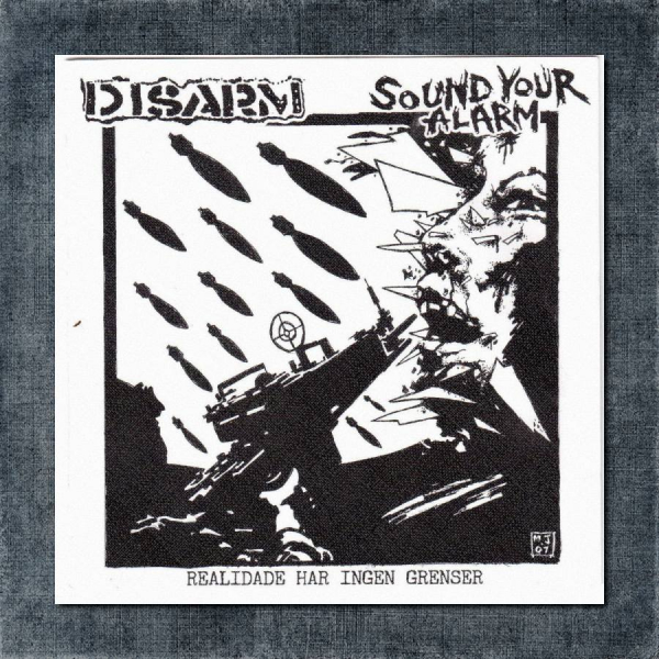 Disarm & Sound Your Alarm Back Patch, Disarm & Sound Your Alarm - Realidade Har Ingen Grenser Big Back Patch