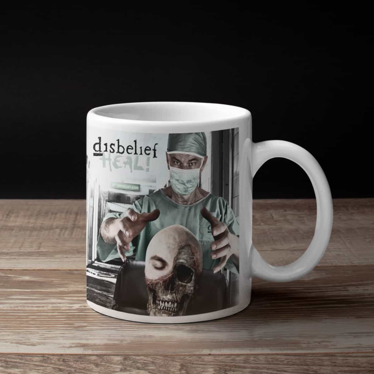Disbelief Coffee Mug, Disbelief Heal! Coffee Mug