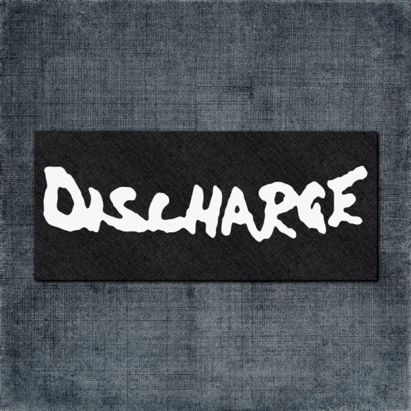 Discharge Back Patch, Discharge Logo Big Back Patch