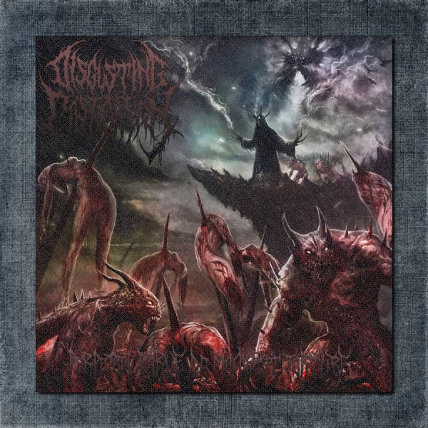 Disgusting Castigation Back Patch, Disgusting Castigation - Perpetual Carve On Manifest Torture Big Back Patch
