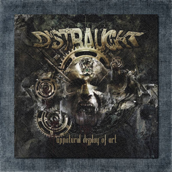 Distraught Back Patch, Distraught - Unnatural Display of Art Big Back Patch