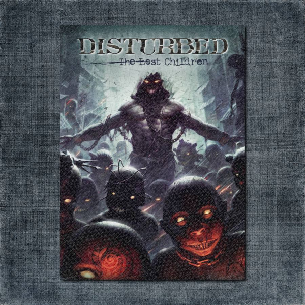 Disturbed Back Patch, Disturbed - The Lost Children Big Back Patch