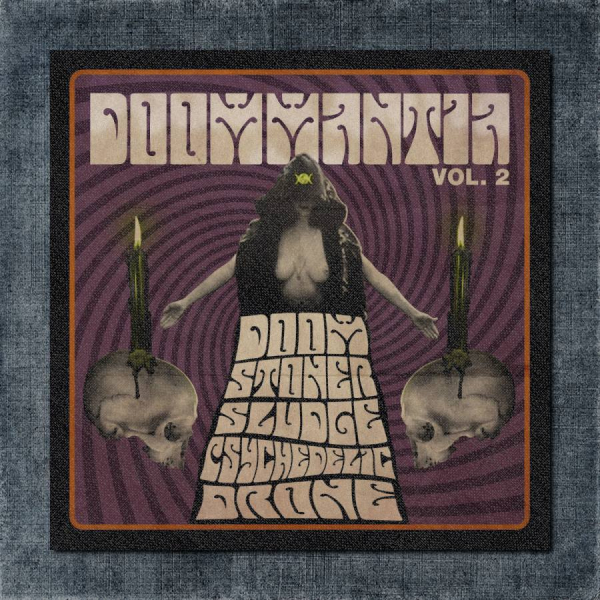 Doommantia Back Patch, Doommantia - Doom Stoner Sludge Psychedelic Drone Big Back Patch