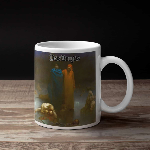 Dos Brujos Coffee Mug, Dos Brujos Brothers Of The Wolf Coffee Mug