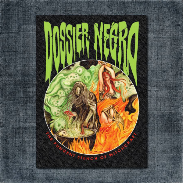 Dossier Negro Back Patch, Dossier Negro - The Pungent Stench Of Witchcraft Big Back Patch