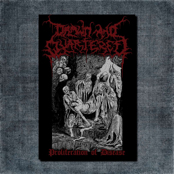 Drawn and Quartered Back Patch, Drawn and Quartered Proliferation of Disease Big Back Patch