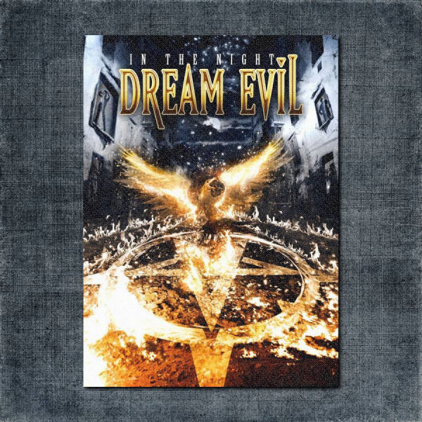 Dream Evil Back Patch, Dream Evil - In The Night Big Back Patch