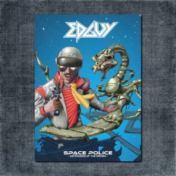 Edguy Back Patch, Edguy - Space Police Big Back Patch