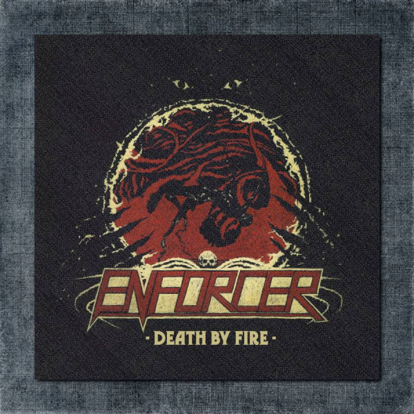 Enforcer Back Patch, Enforcer - Death By Fire Big Back Patch