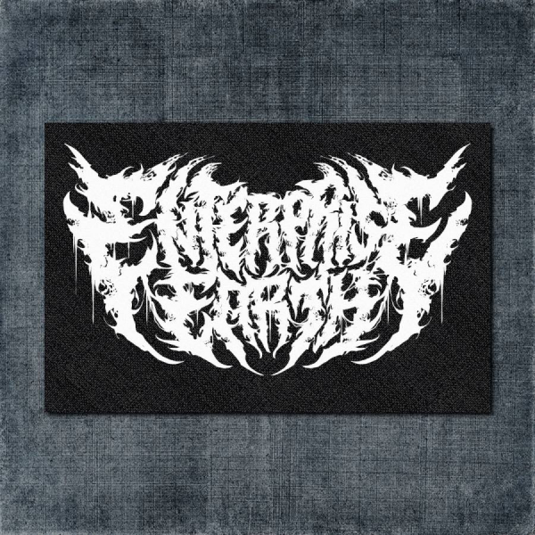 Enterprise Earth Back Patch, Enterprise Earth, Logo Black Big Back Patch