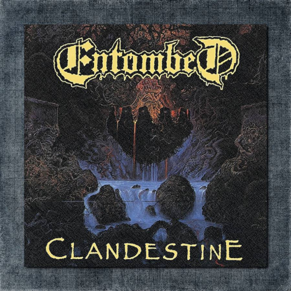 Entombed Back Patch, Entombed - Clandestine Big Back Patch