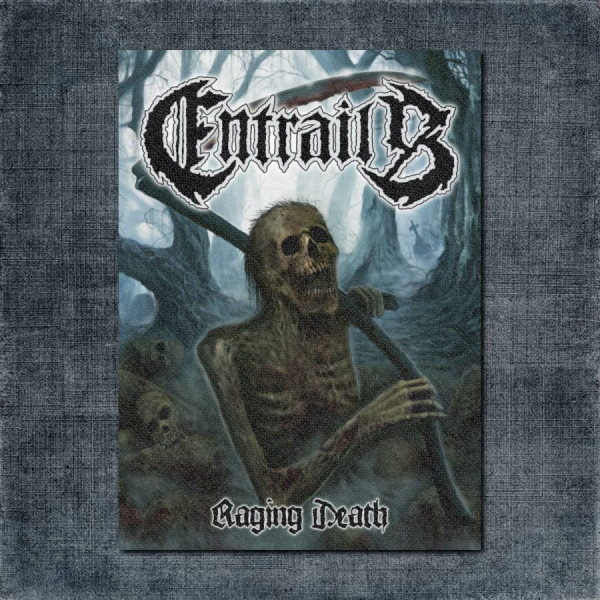 Entrails Back Patch, Entrails - Raging Death Big Back Patch