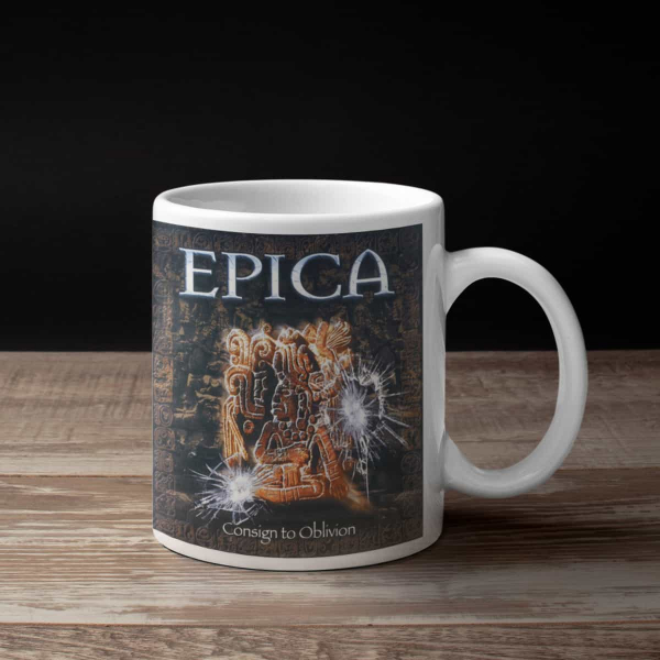 Epica Coffee Mug, Epica Consign to Oblivion Coffee Mug